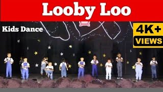 Here Go Looby Loo Cocomelon Song Dance by Montessori Kids [upl. by Kelby]