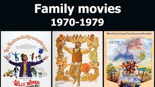 Family movies from the 1970s [upl. by Ahsikyt]