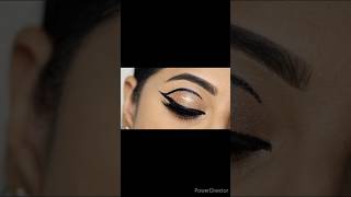 Eye Makeup with Graphic Eyeliner  How To Do Graphic Eyeliner  Graphic Eyeliner Tutorial [upl. by Akinahs570]