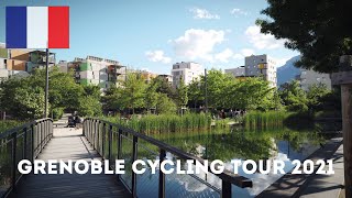 🇫🇷 Grenoble cycling tour during spring 2021🚲 [upl. by Costa]