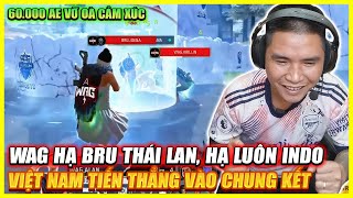 80000 ANH EM VỠ ÒA CẢM XÚC KHI WAG CHẠM MẶT BRU BO CUỐI  HẠ LUÔN INDO  CĂNG THẲNG TÙNG CM BO [upl. by Emeric]