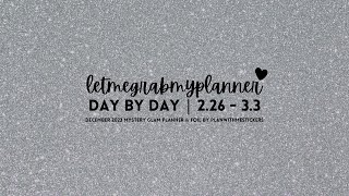 Day by Day  CW 9  December 2023 Mystery by Glam Planner [upl. by Lainey]