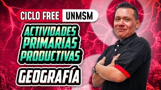 Actividades primarias productivas 🌎 Geografía CICLO FREE [upl. by Yauqram]