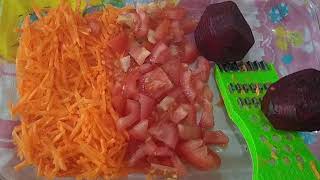 Como preparar salada de beterraba com 🥕 cenoura crua [upl. by Joyce545]