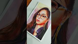 watercolour painting painting art portrait [upl. by Eerak916]