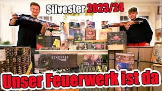 Unsere Silvester Feuerwerk Bestellung von Pyroland ist da 😍 TipTapTube Silvester Vorfreude [upl. by Casey319]