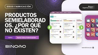 ODOO Fabricación  Tutorial 6 📌 Productos semielaborados porqué quotno existenquot [upl. by Eenal]