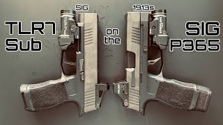 TLR7 1913Sig Sub Comparison [upl. by Hackney]