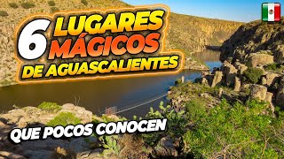 ✅ 6 LUGARES TURÍSTICOS que DEBES VISITAR en AGUASCALIENTES MÉXICO [upl. by Baalman]