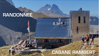 Cabane Rambert  Randonnée via Jorasse Ovronnaz Suisse [upl. by Yebot]