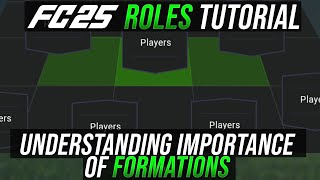 FC 25 Tactics  Importance of Choosing the META amp Correct Formation Roles Tutorial [upl. by Neville]