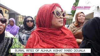 So Sad Lagos Fabric Dealer Alhaja Idayat Douala Loses Mum Alhaja Aishat Iyabo Douala [upl. by Yadahs235]