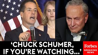 BREAKING NEWS Bernie Moreno Speaks Directly To Schumer In Ohio Senate Race Victory Speech [upl. by Pronty916]