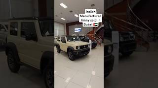 SUZUKI Jimny from India to Dubai 🇦🇪shots jimny marutisuzuki indiancars dubai vintagecars suv [upl. by Homerus]