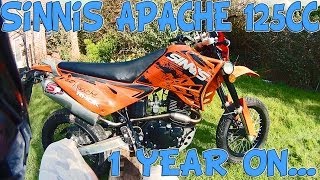 Sinnis Apache 125cc 1 Year on [upl. by Dibru571]