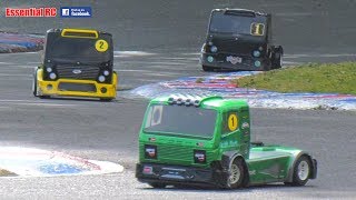 GIANT 15 SCALE 26cc GasPetrol RC TRUCKLORRY RACING southeastrccccouk [upl. by Aineg]