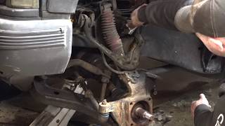 How to install upper control arm on a 1996 Chevy K2500 [upl. by Alya35]