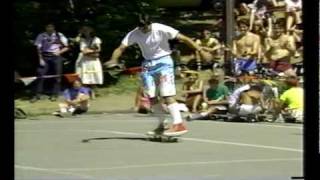 Amateur Freestyle Skateboard Highlights 1985 [upl. by Adeirf]