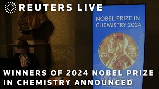 LIVE Swedish academy announces winner of Nobel chemistry prize [upl. by Noremac]