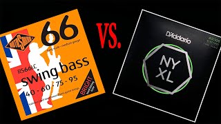 Rotosound RS66LC 4095 vs dAddario NYXL 45105  Bass Strings [upl. by Ssegrub]