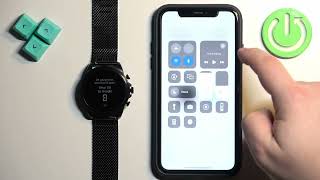 How to Pair FOSSIL Gen 6 With iPhone [upl. by Ashman]