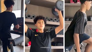 Ronaldo Junior Training Hard For The New Season 😤⚽️💪🏽 [upl. by Lorne]