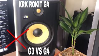 ✅ KRK Rokit G3 vs Rokit G4 🔴 [upl. by Arreyt942]