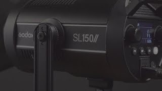 GODOX SL150W II 150W LED Video Light Product Review [upl. by Aihsein]