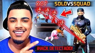 MAIS QUE A METADE DO MAPA FORAM MINHAS VÍTIMAS NESSE SOLO VS SQUAD  FREE FIRE MOBILE [upl. by Fritz483]