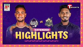 Extended Highlights  Chattogram Challengers vs Durdanto Dhaka  BPL 2024  Match 5  T Sports [upl. by Sarson828]