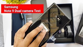 Samsung Galaxy Note 9 Dual cameras Test [upl. by Ecerehs]