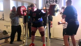 Carl Yngvar Christensen 460 kg i knebøy [upl. by Elreath]