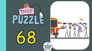 Thief Puzzle Level 68 Walkthrough [upl. by Atnom]