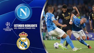 Napoli vs Real Madrid Extended Highlights  UCL Group Stage MD 2  CBS Sports Golazo [upl. by Ilaw]