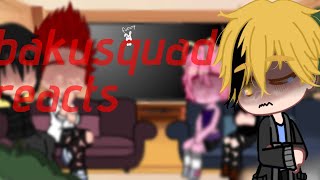 🌸Bakusquad reacts to each other🌸 KiriBaku ❤️🧡 denki x jiro 💛💜 part 1 ✨️ [upl. by Nibur]