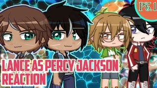 REUPLOAD VOLTRON react to Lance as Percy Jackson Pt 1 [upl. by Minsat872]