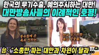 대만반응│글로벌 방산시장의 신흥강자 한국무기들│한국 무기수출 호평하며 예의주시하는 대만│중국 제치고 세계 4위 방산대국 꿈꾸는 대한민국​│​중국어로路 [upl. by Enirehtakyram]