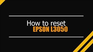 Reset Epson L3050  Unlimited  Ink Pads  Reset 100 Virus Free  Reset Epson AP [upl. by Dlonyer]