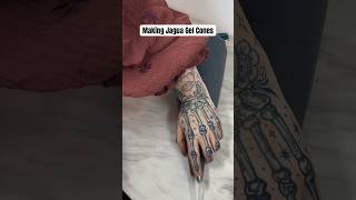 How to fill and seal Jagua gel cones 🖤 henna jagua tattoo [upl. by Eenimod]