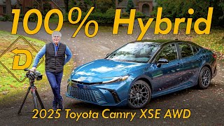 The New 2025 Toyota Camry Goes All Hybrid All The Time automotive [upl. by Bunnie859]