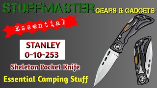 STANLEY 010253 Skeleton Pocket Knife  Stanley Pocket Knife [upl. by Einned]