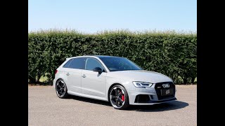 RS3 NARDO GREY SPORTBACK 2017 DAZA ENGINE [upl. by Nnaj]