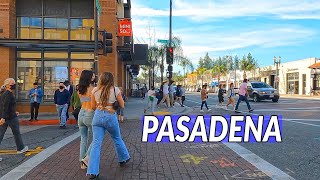 Old Pasadena California Walking Tour 【4K】 60fps [upl. by Ahsenwahs]