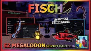 FISCH Script Pastebin 2024 UPDATE SPAWN MEGALODON  SPAM TOTEM  AUTO FISHING MEGALODON amp MORE 🐟 [upl. by Crespo]