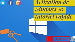 peut on activer Windows 10 sans clé de produit 4min tutoriel [upl. by Aba]