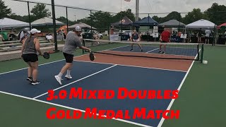 30 Mixed Doubles Gold Medal  2024 Calvert City Summer Slam [upl. by Yelsnya]