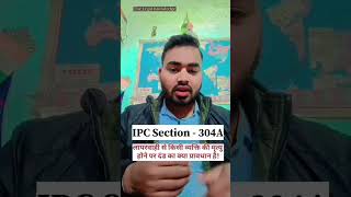 IPC Section 304 A  IPC Sections  shorts lawyer advocate lawstudent thelegalknowlege [upl. by Olwena]