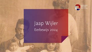 Eerbewijs 2024  Jaap Wijler [upl. by Ynaffyt]