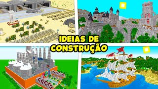 💡 10 MELHORES IDEIAS DE CONSTRUÇÕES CRIATIVAS PARA FAZER NO MINECRAFT [upl. by Lotson]