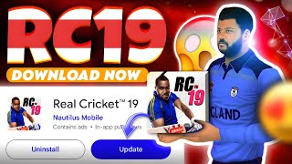 Nostalgia Hits 🥲 Real Cricket 19 Download Now 😍🔥How To Download Real Cricket 19 In 2024  RC19 [upl. by Atsirhcal219]